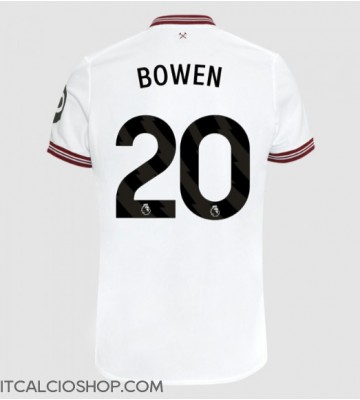 West Ham United Jarrod Bowen #20 Seconda Maglia 2023-24 Manica Corta